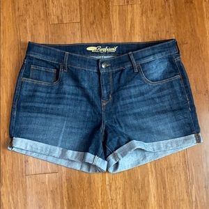 Old Navy Boyfriend Denim Shorts